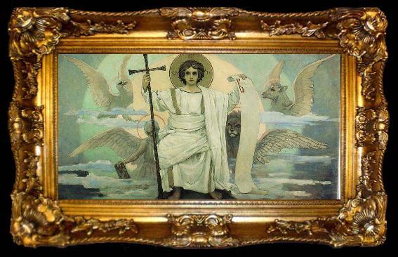 framed  Viktor Vasnetsov His Only begotten Son and the Word of God, ta009-2